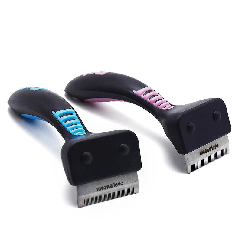 Pet Hair Deshedding Comb Pet Dog Cat Brush Grooming Tool Hair Removal Comb For Dogs Cats