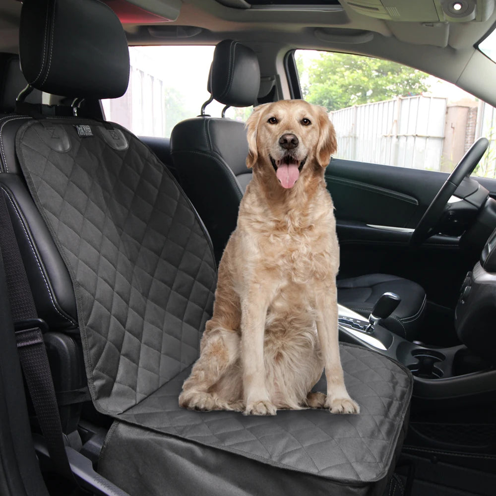 Waterproof Front Car Seat Cover Travel Dog Car Seat Covers Washable Pet Cat Dog Carrier Mat Cushion Protector For Cars and SUV's