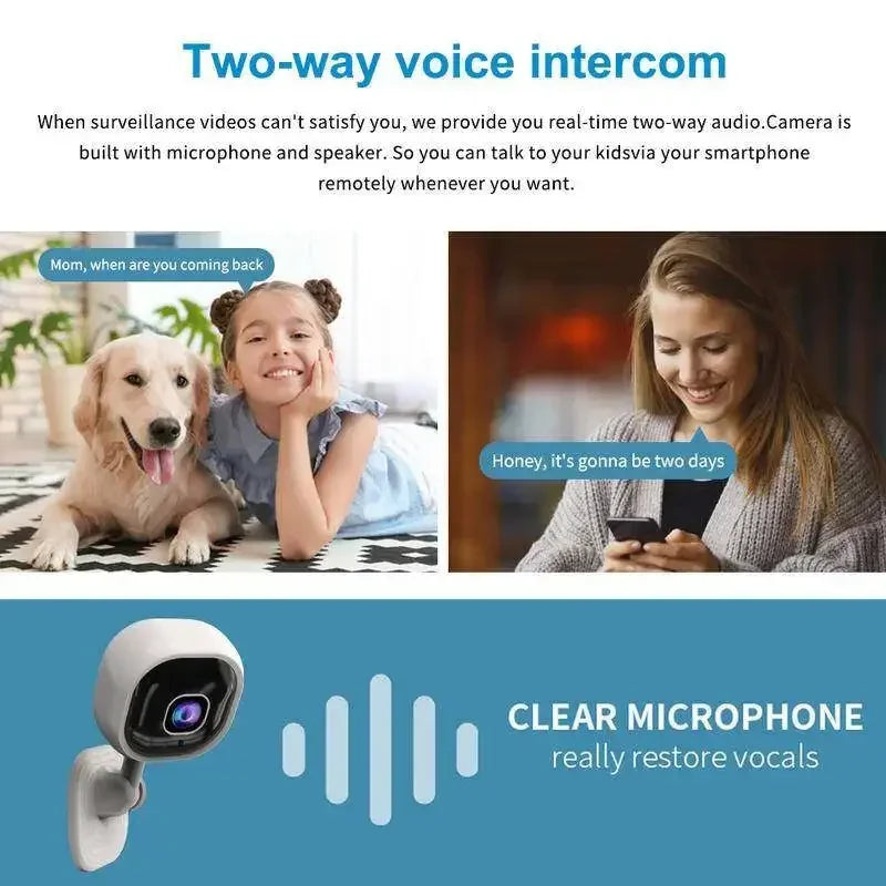 A3 Ip camera Smart home item 1080P HD infrared Night Vision Indoor WiFi Camera Security Remote Viewing monitor Cam