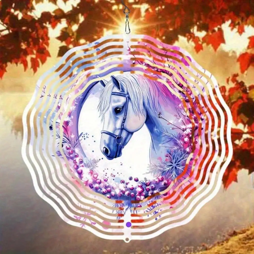 Western Cowboy Horse Wind Chime,Outdoor Decor,Xmas/Halloween Gift,Woman Gift