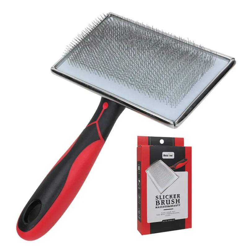 Pet Dog Hair Removal Needle Comb Fur Trimming Brush Grooming Tool Massage Tool Pet Hair Removal Needle Comb Fur Cleaning Brush