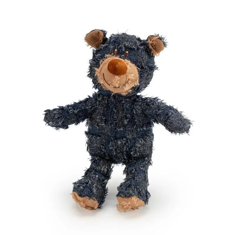 Unbreakable Teddy Bear Doll For Dog Chew Plush Toy Indestructible Oxford Bear Dog For Teeth Grinding Pet Bite-resistant