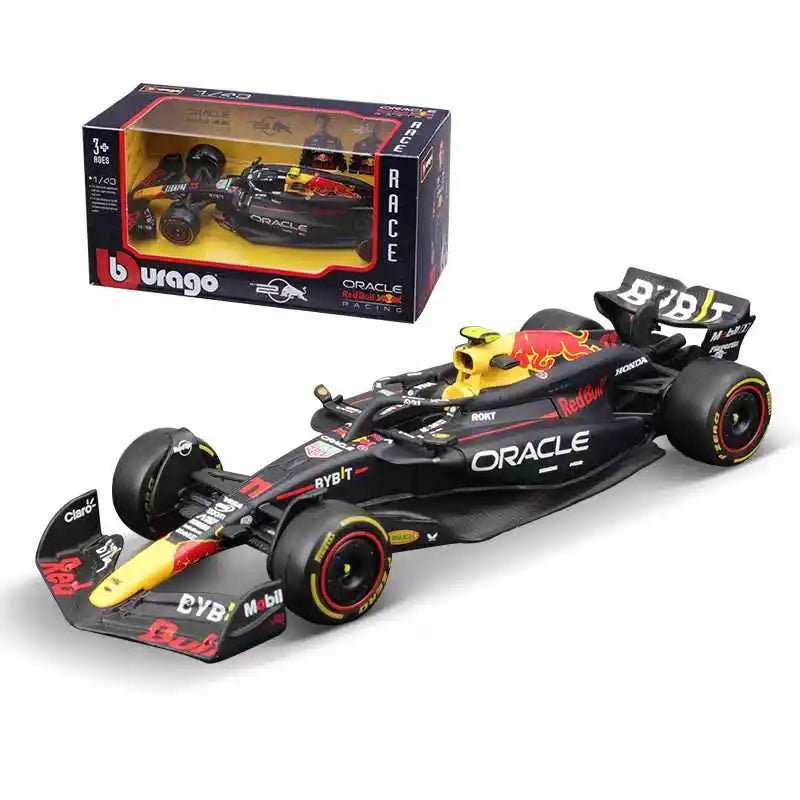 New 2024 Bburago F1 1:43 Bwt Alpine A524 Two Color Blue Pink Alloy Miniature Diecast Model #10 #31 Formula Car Model Toys Gift
