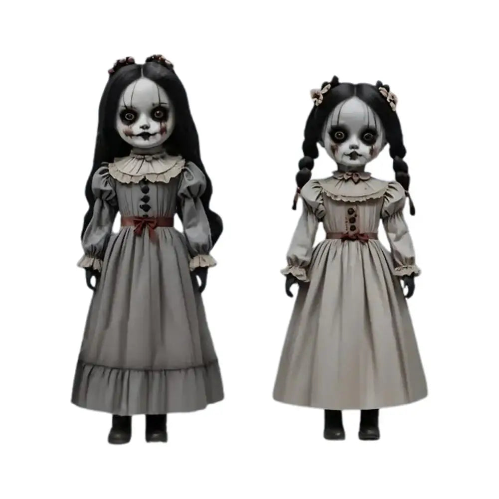 2pcs Halloween Ghost Doll Ground Insertion Decoration Horror Style Outdoor Courtyard Logo Decoration