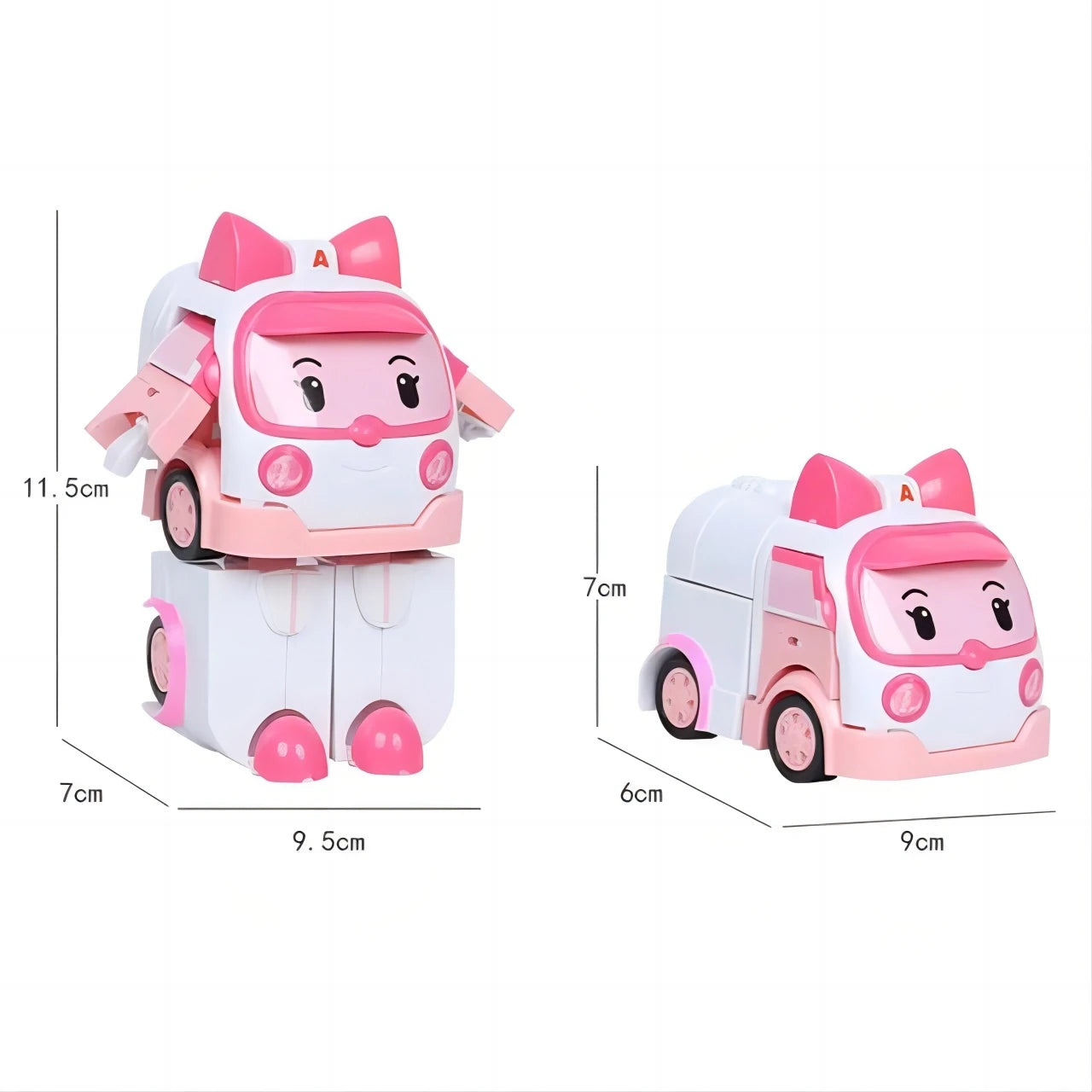 New Cartoon Robocar Poli Action Figures Transformation Anime Hand Deformation Car Model Airplane Gift Toys Robots For Children