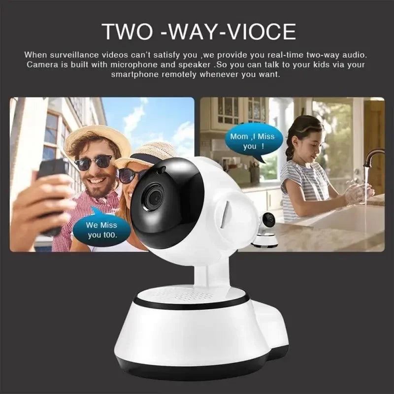 8MP 4K IP Camera Wireless Intelligent Auto Tracking of Human Surveillance Camera HD Cloud Smart Home CCTV Network Wifi Camera