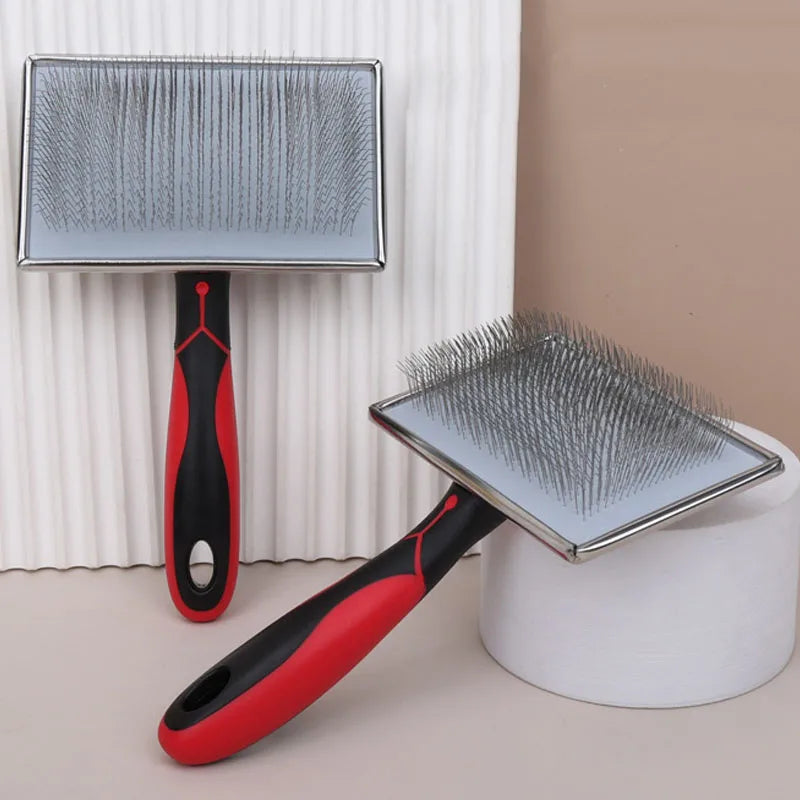 Pet Dog Hair Removal Needle Comb Fur Trimming Brush Grooming Tool Massage Tool Pet Hair Removal Needle Comb Fur Cleaning Brush