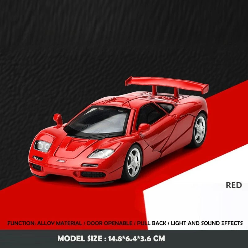 Simulation 1/32 F1 Supercar Model Diecast Alloy Toy Vehicle Children Boy Birthday Gift Home Decor Collection Minaiture Voiture