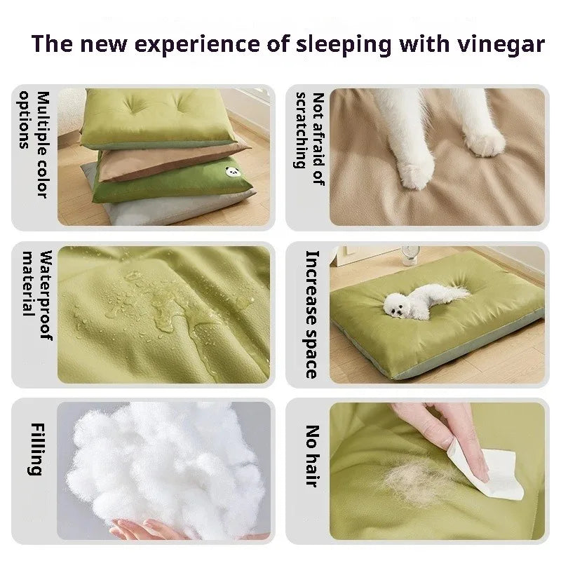 Cats Summer Beds Dog Cooling Bed Dogs Baskets Small Breeds Large Blanket Mat Pet Supplies Pets Accessories Sofa Big Cushion