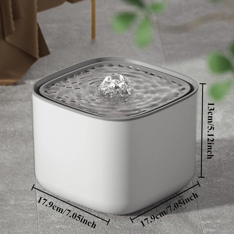 Standard /Upgrade 3L Cat Water Fountain Auto Recirculate Filter Large Capacity Cat Water Drinker USB Mute Cats Water Dispenser