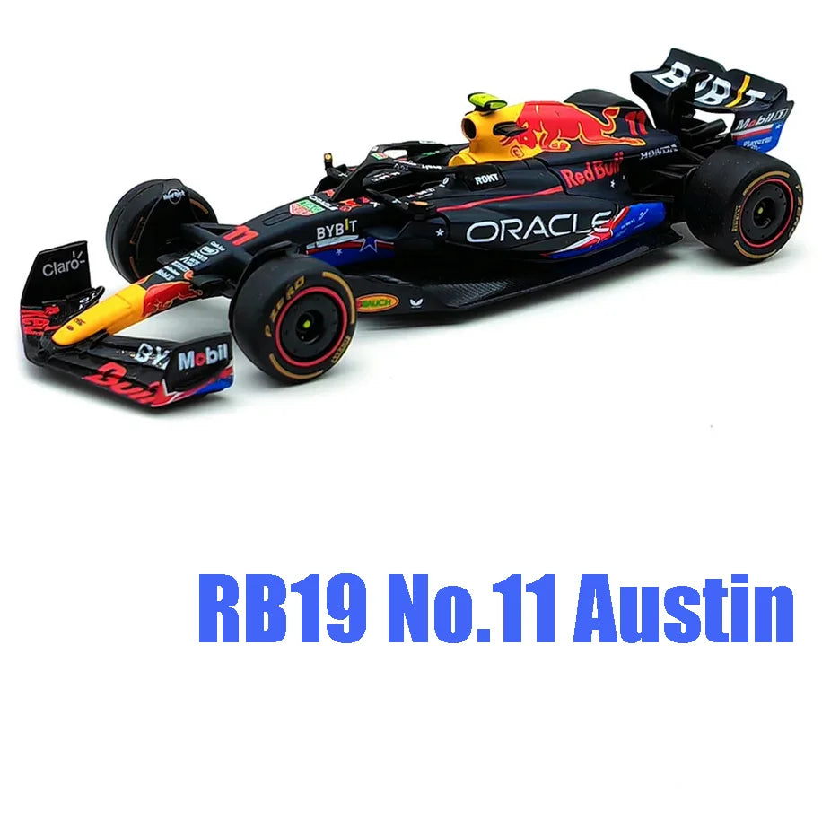 New 2024 Bburago F1 1:43 Bwt Alpine A524 Two Color Blue Pink Alloy Miniature Diecast Model #10 #31 Formula Car Model Toys Gift