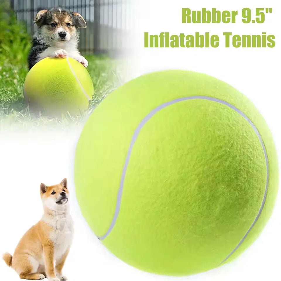 1 Pack 9.5 inch  Tennis Ball Large Dog Tennis Ball Pet Balls for Dogs for Outdoor/Indoor Sports Dog Gift Training Supplies