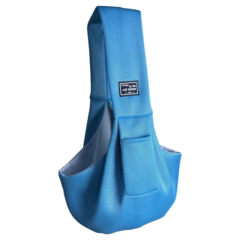 Universal Shoulder Bag for Pet, Crossbody Bag for Cats and Dogs, Lightweight, Breathable, Mesh, Travel, Safe, Portable