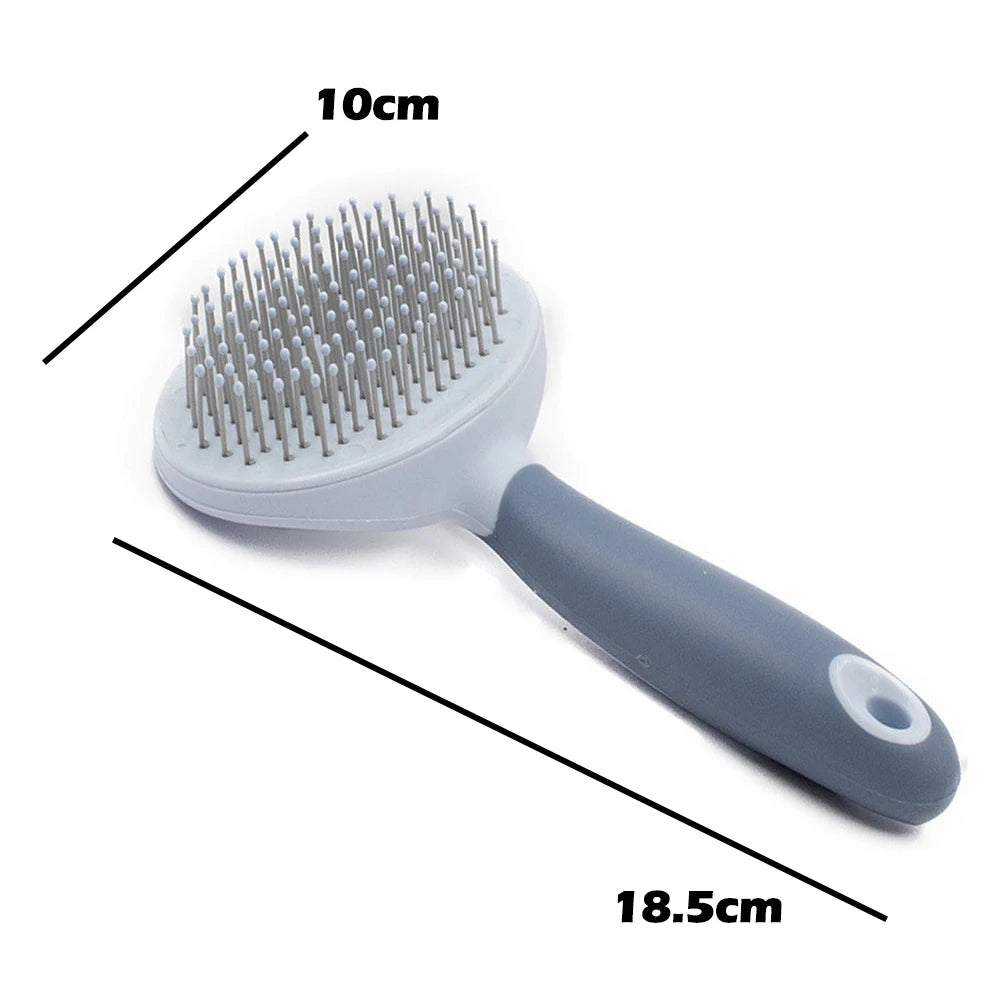 Pet Hair Comb for Cat Dog Hair Remover Double-sided Easy Deshedding Brush for Cat Grooming Tool for Long Small Hair Dog