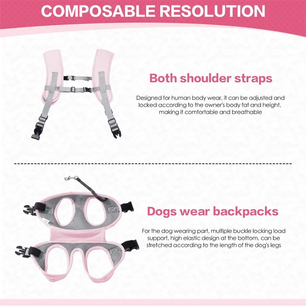Dog Carriers Things for Dogs Pet Accessories Backpack Basket Carrying Bags Cats Bag Pets Transport Supplies