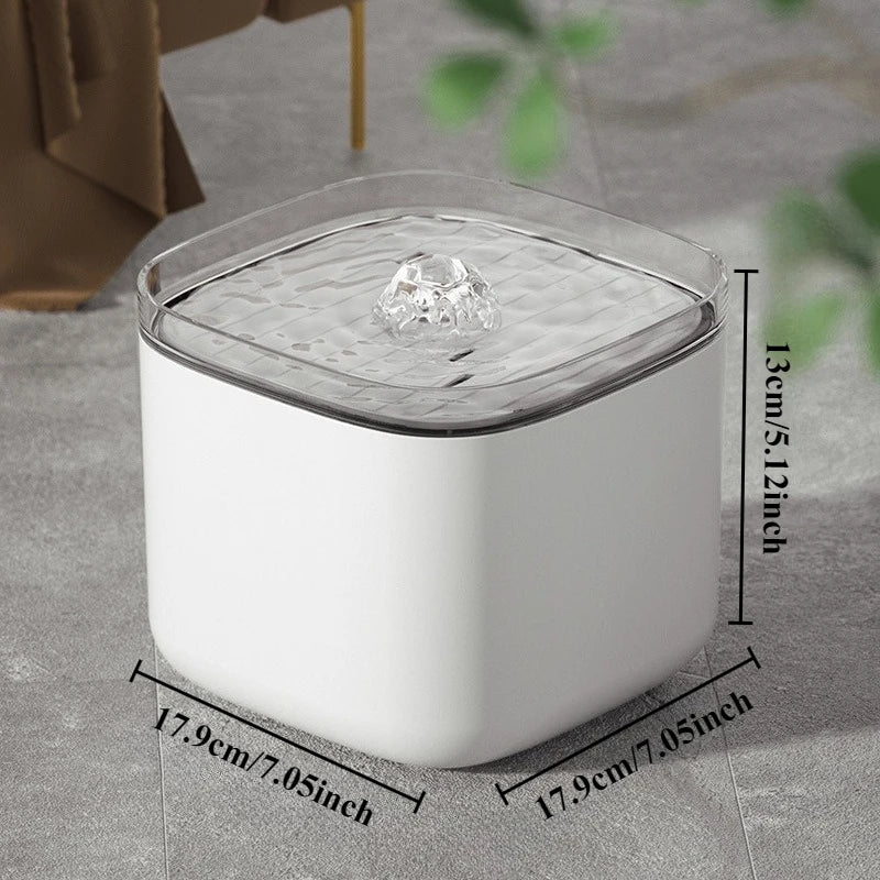 Standard /Upgrade 3L Cat Water Fountain Auto Recirculate Filter Large Capacity Cat Water Drinker USB Mute Cats Water Dispenser