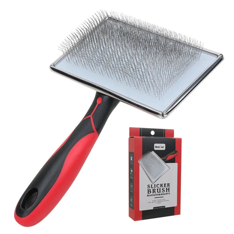 Pet Dog Hair Removal Needle Comb Fur Trimming Brush Grooming Tool Massage Tool Pet Hair Removal Needle Comb Fur Cleaning Brush