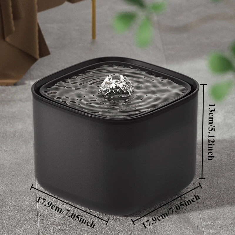 Standard /Upgrade 3L Cat Water Fountain Auto Recirculate Filter Large Capacity Cat Water Drinker USB Mute Cats Water Dispenser