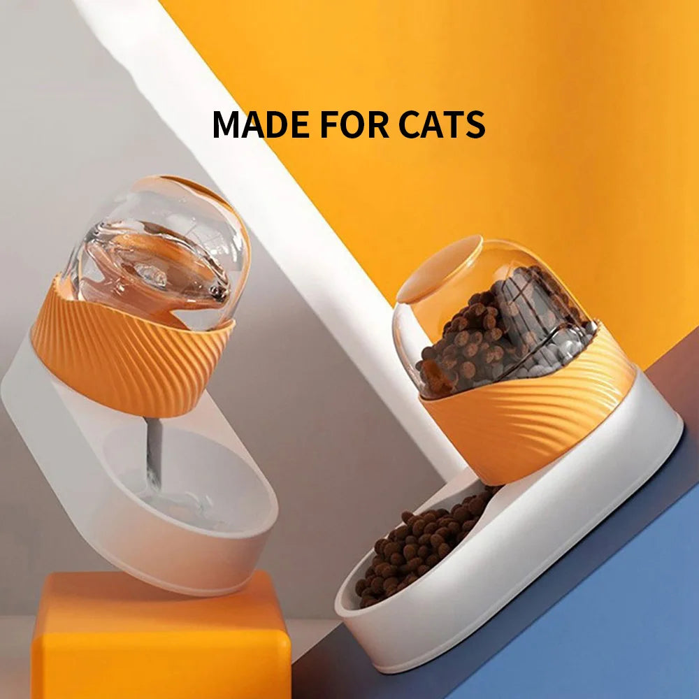 Automatic Pet Feeding Bowls, Cat Water Dispenser,Pets Feeder,3.5L Large Capacity,Dog Food Feeder,Drinking Fountain,Feeding Bowl