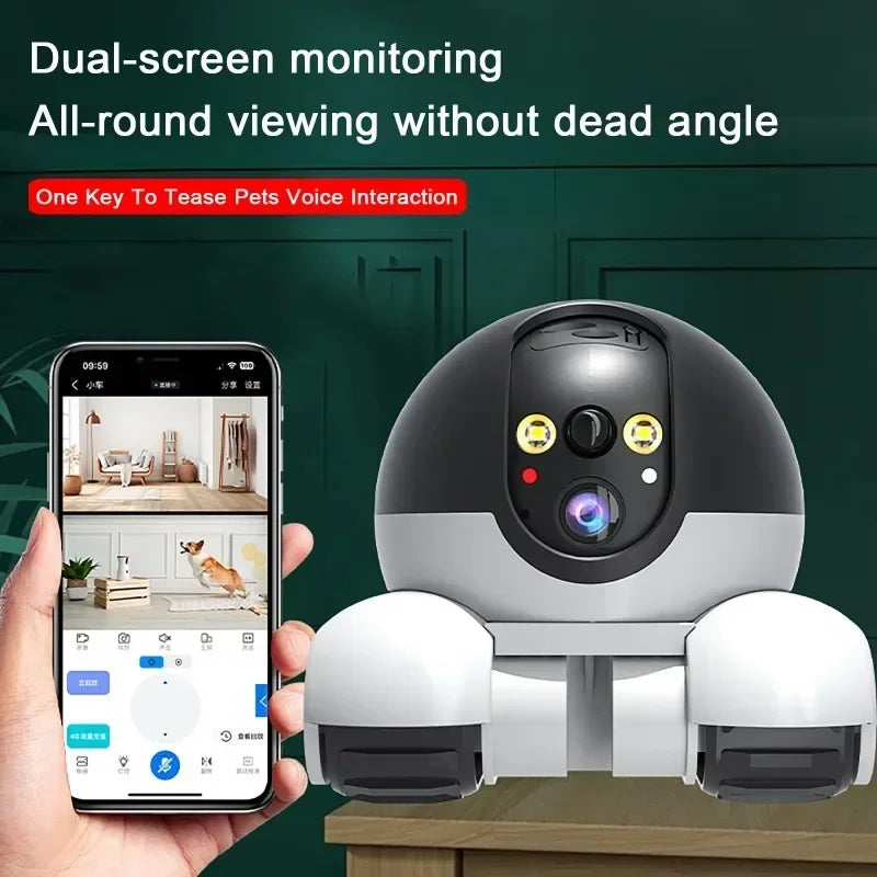 1080P HD WIFI IP Camera Security Protection Surveillance PTZ Camera Auto Tracking Baby Pets Monitor Smart Home Robot Cameras