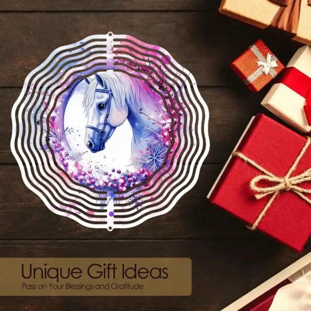 Western Cowboy Horse Wind Chime,Outdoor Decor,Xmas/Halloween Gift,Woman Gift