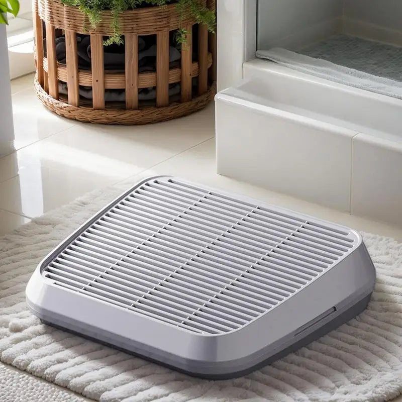 Litter Box Ramp Cat Steps For Litter Box Anti Tracking Trapper Tray With Filter Function Non Slip Double Layer Pet Supplies For