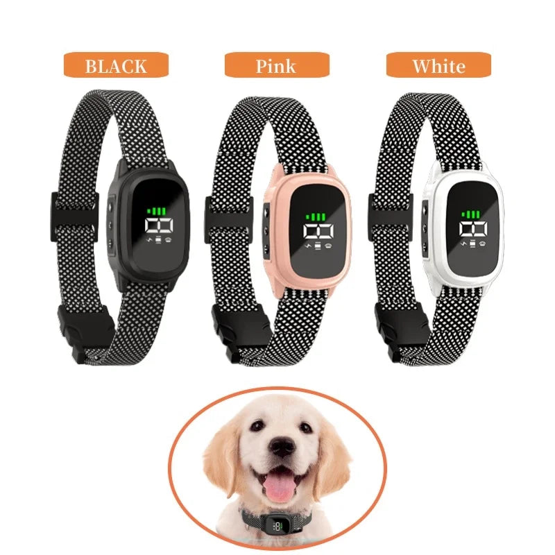 YHLC Automatic Anti Barking Dog Collar, Rechargeable Bark Stopper, Stop Barkin, Electric Training Collar for Dog