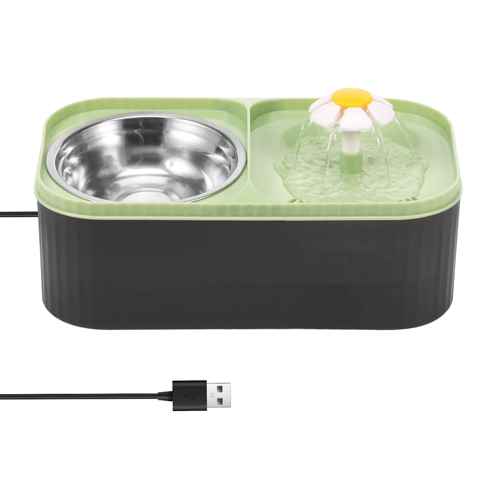 3L Pet Water Fountain Automatic Cat Food Bowl Filter Pet Drinking Dispenser USB Electric Mute for Cat Dog Smart Filter Fountain
