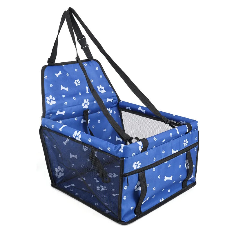 Cat Carriers Bags Travel Accessories Pet Dog Seat, Foldable Dog Car Booster Seat Waterproof Breathable Oxford Travel Bag Puppies