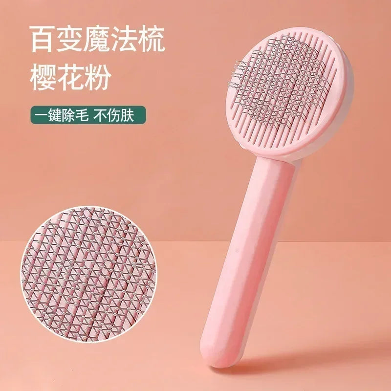 Cat Brush Pet Grooming Brush for Cats Remove Hairs Pet Cat Hair Remover Pets Hair Removal Comb Puppy Kitten Grooming Accessories