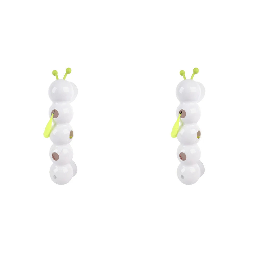 Intelligent Interactive Cat Toy Motion Activated Wack A Worm Post Toy With Tail Automatic Emerging from The Hole Teasing Cat Toy