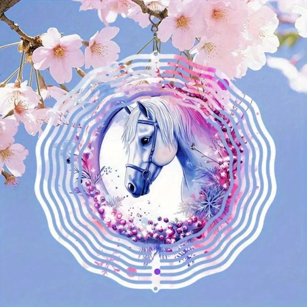 Western Cowboy Horse Wind Chime,Outdoor Decor,Xmas/Halloween Gift,Woman Gift