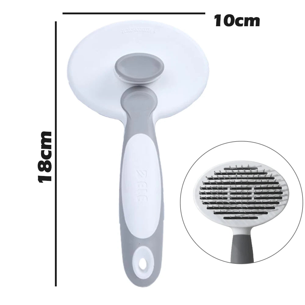 Pet Hair Comb for Cat Dog Hair Remover Double-sided Easy Deshedding Brush for Cat Grooming Tool for Long Small Hair Dog