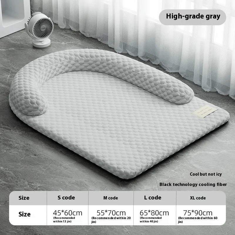New Summer Pet Cooling Mat Removable Washable Dog Bed Mat Cat Bed Dog Sleeping Mat Suitable For All Seasons Cool Mattress Gift
