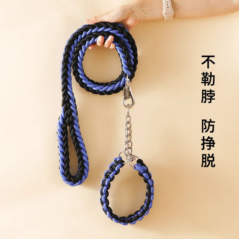 Puppy Collar Walking Lightweight Waterproof Dog Adjustable Reflective Pet Leash No-Pull Harness Durable Harness Anti-Escape Clip