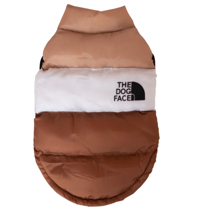 Winter Warm Dog  Clothes Designer Fashion Dog Cotton  Color Block Pet Coat For Small Dogs Chihuahua Puppy Costume Windproof