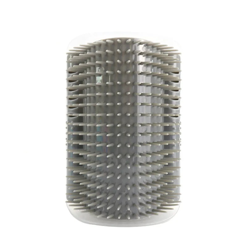 Cat Brush Comb Cat Toy with Catnip Cat Wall Brush Corner Cat Scratcher Massage Self Groomer Comb Pet Brush Corner cat scrubber