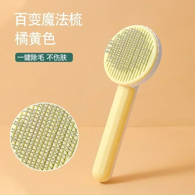 Cat Brush Pet Grooming Brush for Cats Remove Hairs Pet Cat Hair Remover Pets Hair Removal Comb Puppy Kitten Grooming Accessories