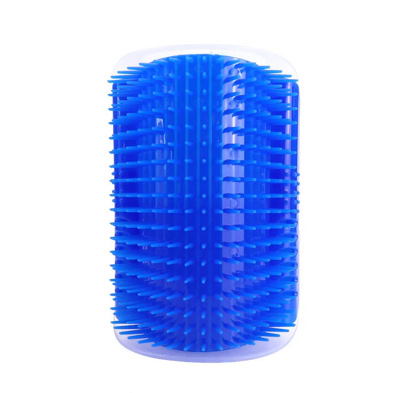 Cat Brush Comb Cat Toy with Catnip Cat Wall Brush Corner Cat Scratcher Massage Self Groomer Comb Pet Brush Corner cat scrubber