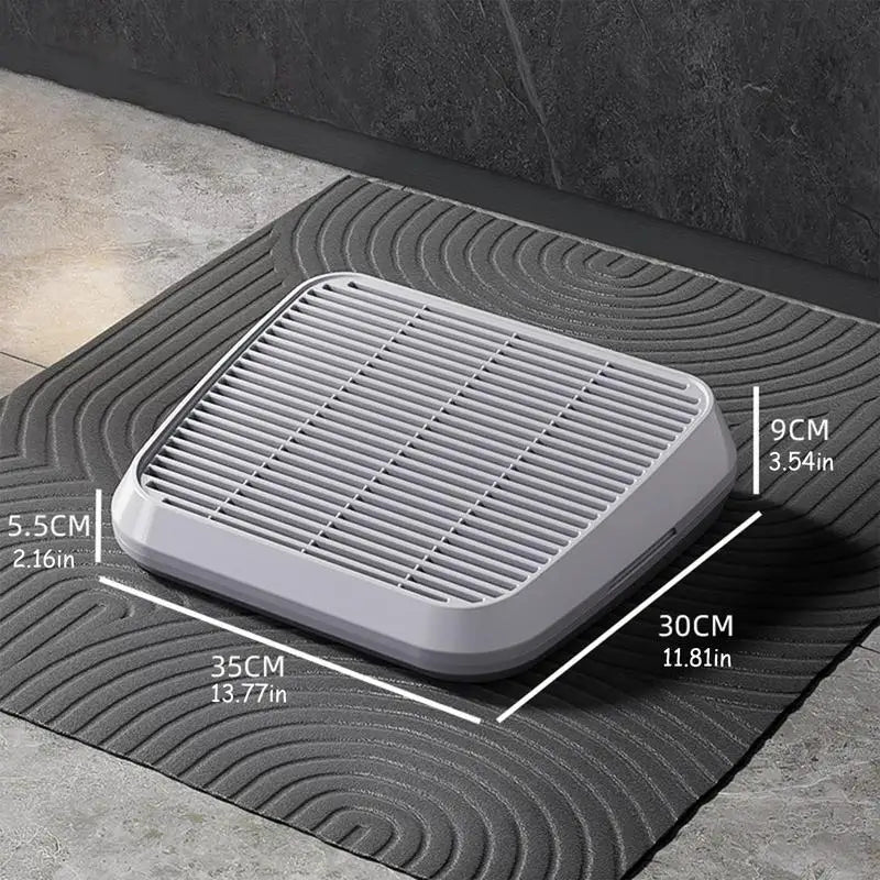 Litter Box Ramp Cat Steps For Litter Box Anti Tracking Trapper Tray With Filter Function Non Slip Double Layer Pet Supplies For