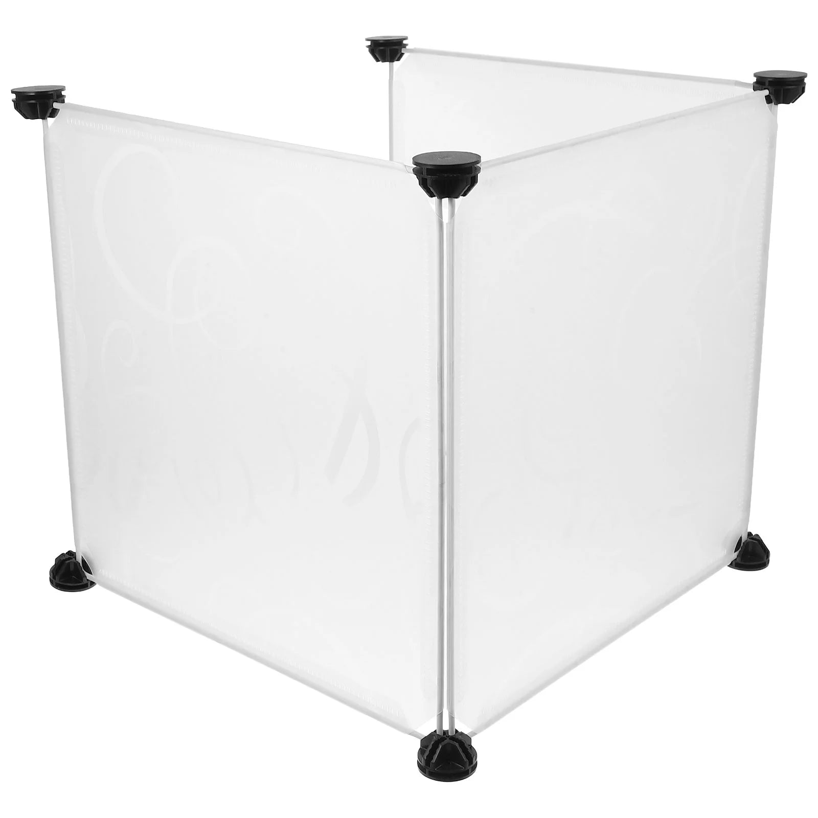 3 Pcs Cat Litter Box Privacy Cover Enclosed Boxes Shield Enclosure Covers Screen Pee Embossed