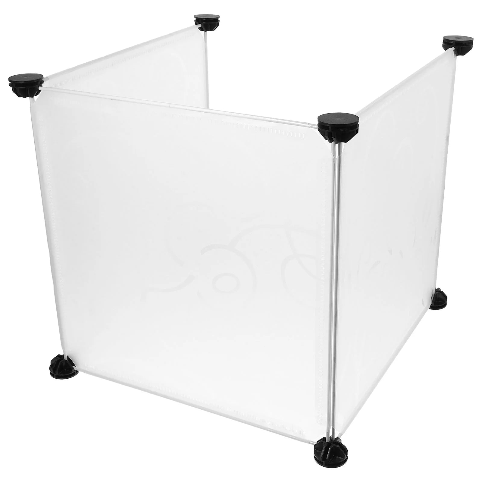 3 Pcs Cat Litter Box Privacy Cover Enclosed Boxes Shield Enclosure Covers Screen Pee Embossed