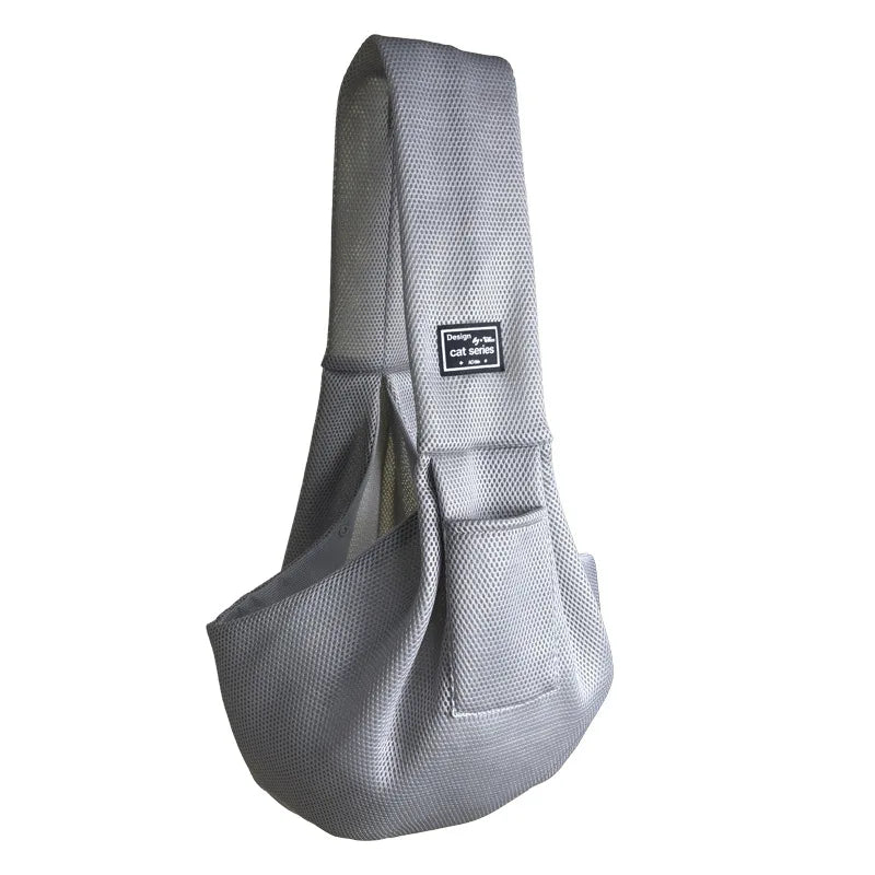 Universal Shoulder Bag for Pet, Crossbody Bag for Cats and Dogs, Lightweight, Breathable, Mesh, Travel, Safe, Portable