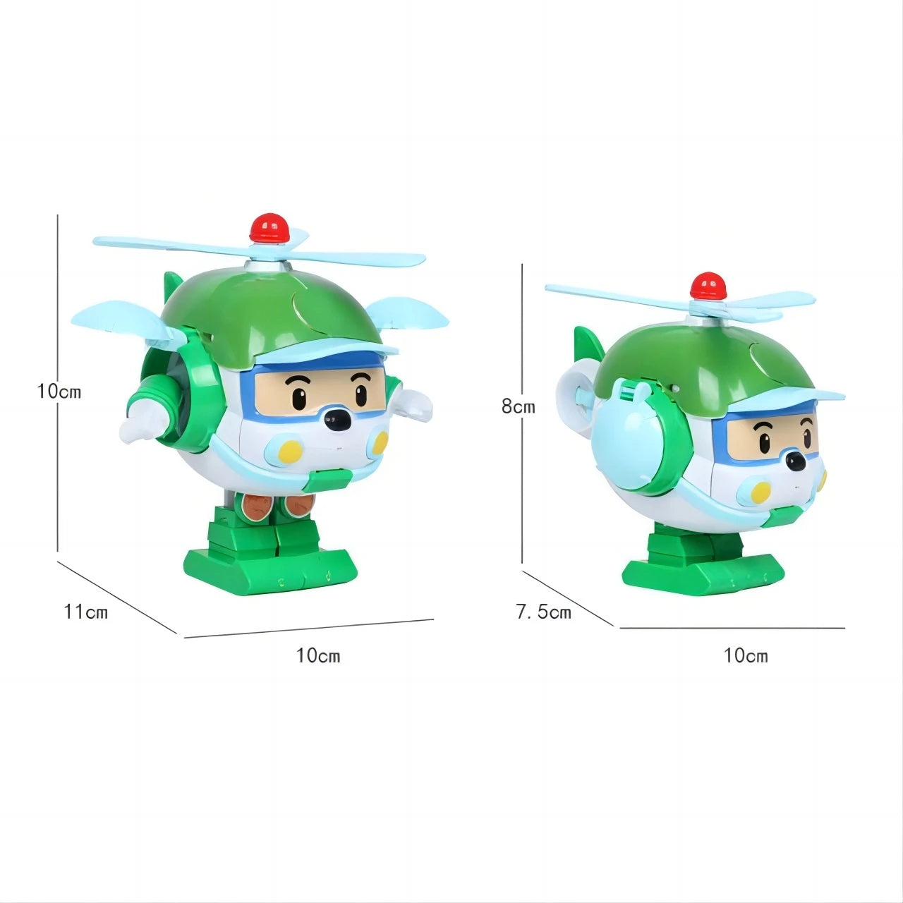 New Cartoon Robocar Poli Action Figures Transformation Anime Hand Deformation Car Model Airplane Gift Toys Robots For Children