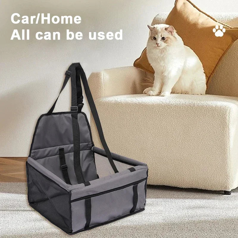 Double Thick Waterproof Pet Travel Accessories  5 Color Folding Mat, Mesh Bag & Car Seat Cover