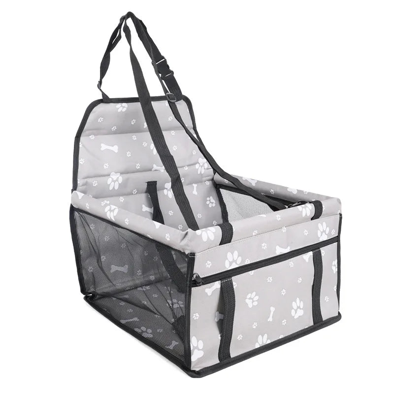 Cat Carriers Bags Travel Accessories Pet Dog Seat, Foldable Dog Car Booster Seat Waterproof Breathable Oxford Travel Bag Puppies